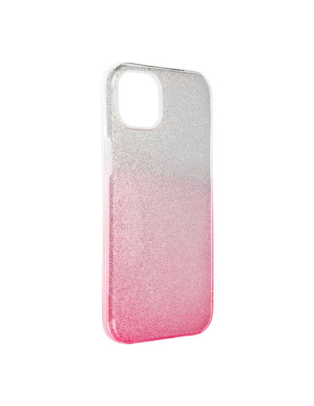 Coque Forcell - SHINING pour IPHONE 14 PLUS TRANSPARENT / ROSE