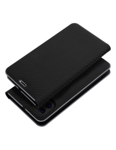 Etui LUNA Carbon pour IPHONE 14 Pro Max noir