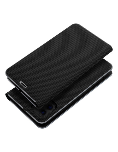 Etui LUNA Carbon pour IPHONE 14 Pro Max noir