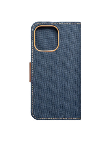 Etui Canvas pour IPHONE 14 Pro Max bleu marine