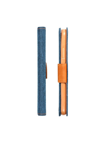 Etui Canvas pour IPHONE 14 Pro Max bleu marine