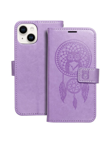 MEZZO Book case for IPHONE 14 dreamcatcher purple