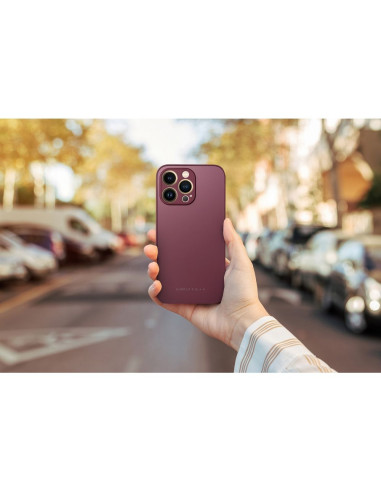 Coque en verre mat Roar - pour iPhone 14 marron
