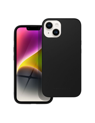 Roar Coque en verre mat - pour iPhone 14 noir