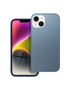 Coque en verre mat Roar - pour iPhone 14 bleu