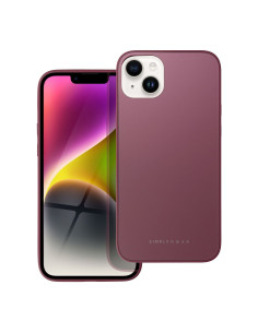 Coque en verre mat Roar - pour iPhone 14 Plus marron