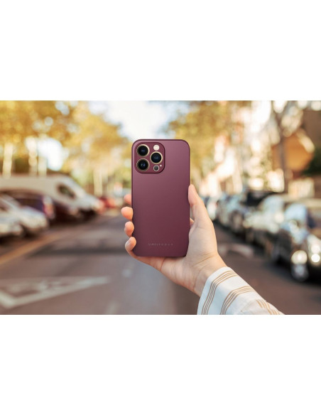 Coque en verre mat Roar - pour iPhone 14 Plus marron