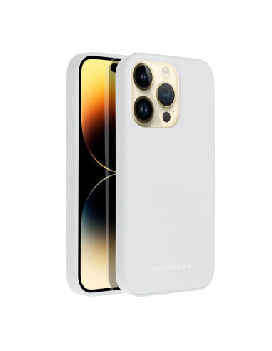 Coque en verre mat Roar - pour iPhone 14 Plus acier