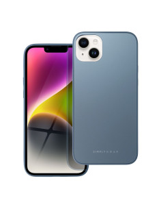 Coque en verre mat Roar - pour iPhone 14 Plus bleu