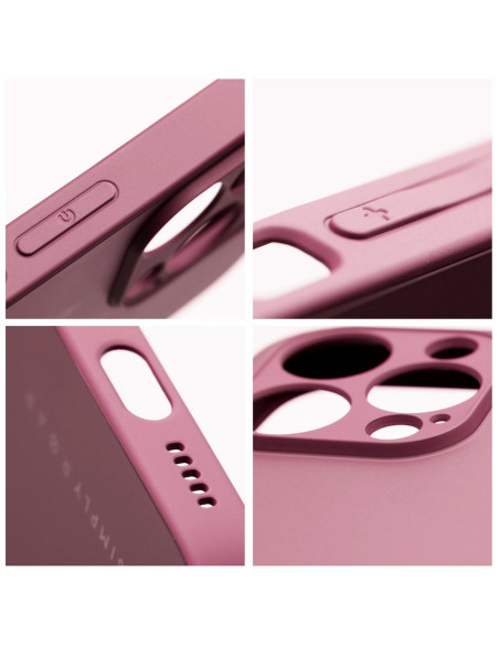 Coque en verre mat Roar - pour iPhone 14 Pro marron