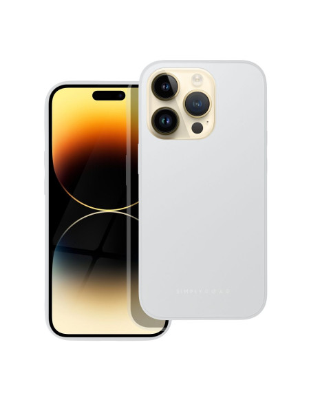 Coque en verre mat Roar - pour iPhone 14 Pro acier