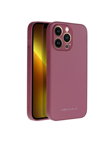 Roar Matte Glass Case - for iPhone 11 Pro Max claret
