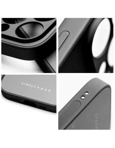 Roar Matte Glass Case - for iPhone 11 Pro Max black