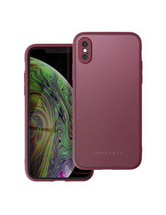 Coque en verre mat Roar - pour iPhone XS marron