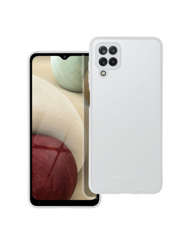Coque en verre mat Roar - pour Samsung Galaxy A12 acier