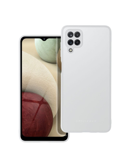 Coque en verre mat Roar - pour Samsung Galaxy A12 acier