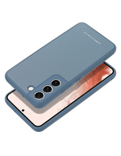 Coque en verre mat Roar - pour Samsung Galaxy A12 bleu 2