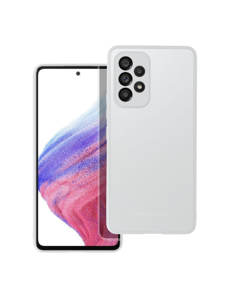 Roar Matte Glass Case - for Samsung Galaxy A53 5G steel