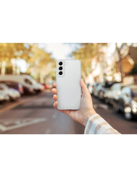 Coque en verre mat Roar - pour Samsung Galaxy S22+ acier