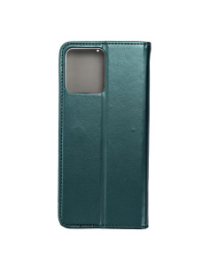 Etui Smart Magneto pour REALME C30 vert foncé 2