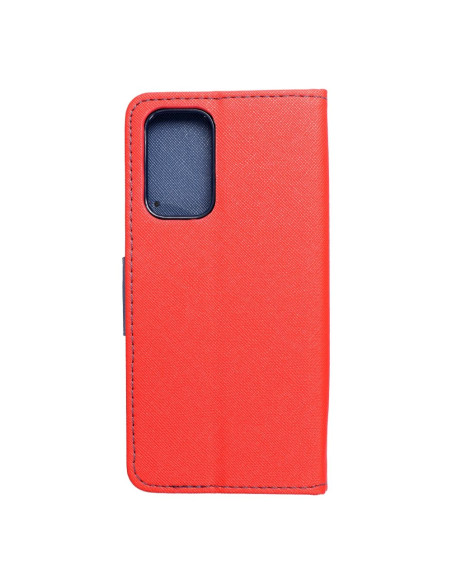 Etui pour SAMSUNG A23 5G rouge / bleu marine