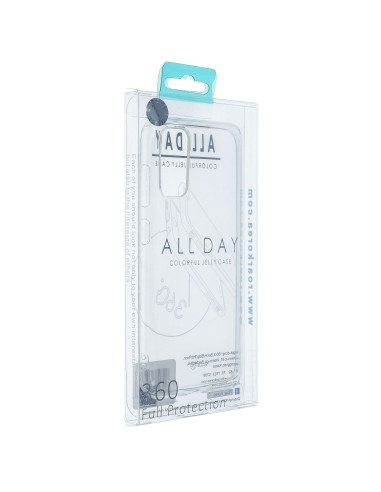 Coque Jelly Roar - pour iPhone 14 Plus transparent