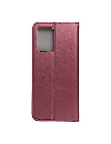 Etui Smart Magneto pour XIAOMI REDMI 10 5G bordeaux