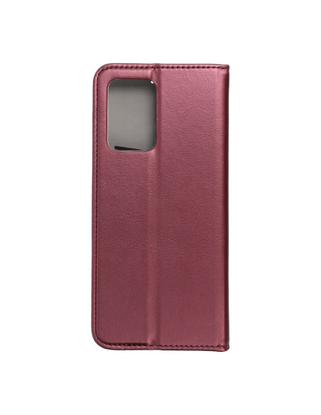 Etui Smart Magneto pour XIAOMI REDMI 10 5G bordeaux
