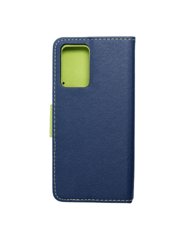 Étui pour XIAOMI Redmi 10 5G bleu marine / vert lime