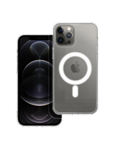 COUVERTURE MAG CLEAR compatible avec MagSafe pour IPHONE 12 Pro Max transparent
