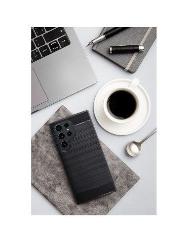 COQUE FORCELL- CARBON pour SAMSUNG Galaxy M23 NOIR