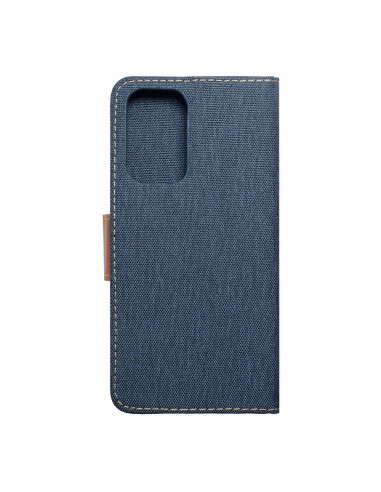 Etui Canvas pour SAMSUNG A23 5G bleu marine
