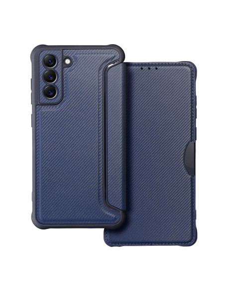 Etui RAZOR Book pour SAMSUNG S21 FE blue