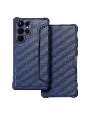 Etui RAZOR Book pour SAMSUNG S22 Ultra blue
