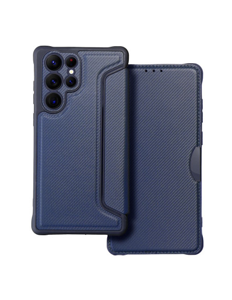 Etui RAZOR Book pour SAMSUNG S22 Ultra blue