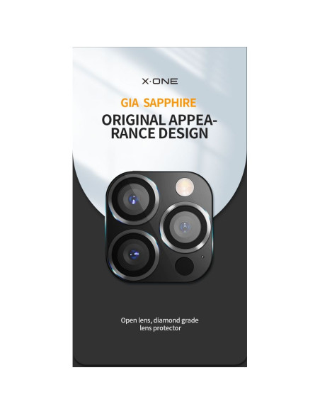 Verre trempé X-ONE pour objectif de caméra Camera Armor Pro - pour iPhone 14 Pro/14 Pro Max