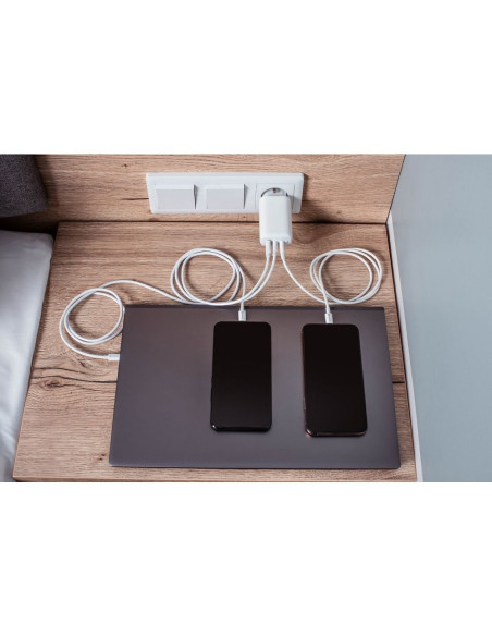 FORCELL F-ENERGY C336 cable USB A to Type C QC4.0 3A 60W 1 m white