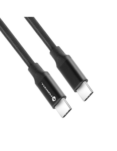 FORCELL câble Type C vers Type C QC4.0 5A/20V PD 100W E-mark / 4K / Thunderbolt / 20Gbit/s C391 1m noir