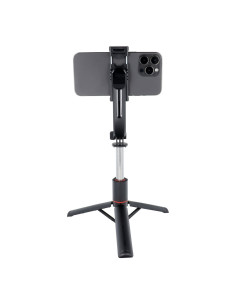 Perche selfieavec telecommande bluetooth tripod noir SSTR-13 2