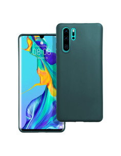 Coque MATT pour HUAWEI P30 Pro vert foncé