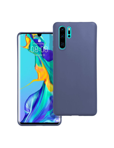 Coque MATT pour HUAWEI P30 Pro bleu