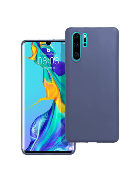 Coque MATT pour HUAWEI P30 Pro bleu