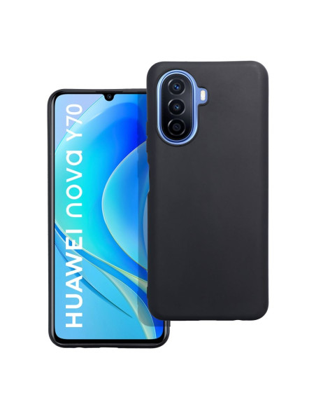 Coque MATT pour HUAWEI Nova Y70 noir