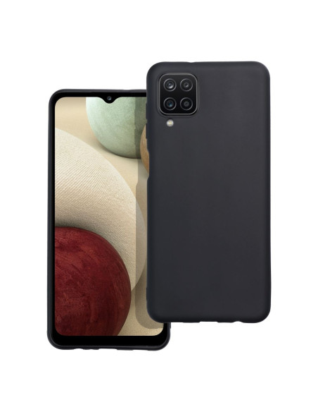 Coque MATT pour SAMSUNG A12 5G noir