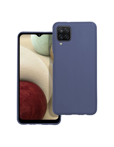 Coque MATT pour SAMSUNG A12 bleu