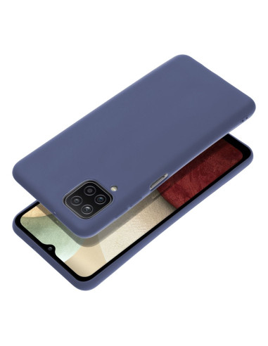 Coque MATT pour SAMSUNG A12 bleu