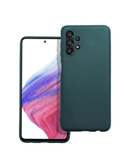 Coque MATT pour SAMSUNG A13 4G vert foncé