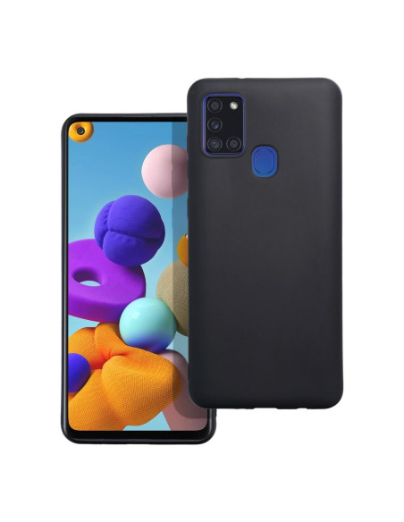 Coque MATT pour SAMSUNG A21S noir