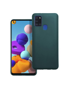 Coque MATT pour SAMSUNG A21S vert foncé