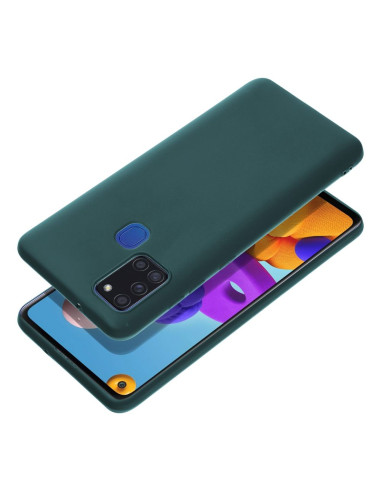 Coque MATT pour SAMSUNG A21S vert foncé